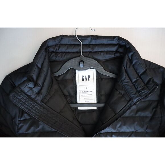GAP 750507-001 Men's Sz Small Black ColdControl Quilted Puffer Jacket - Picture 3 of 12